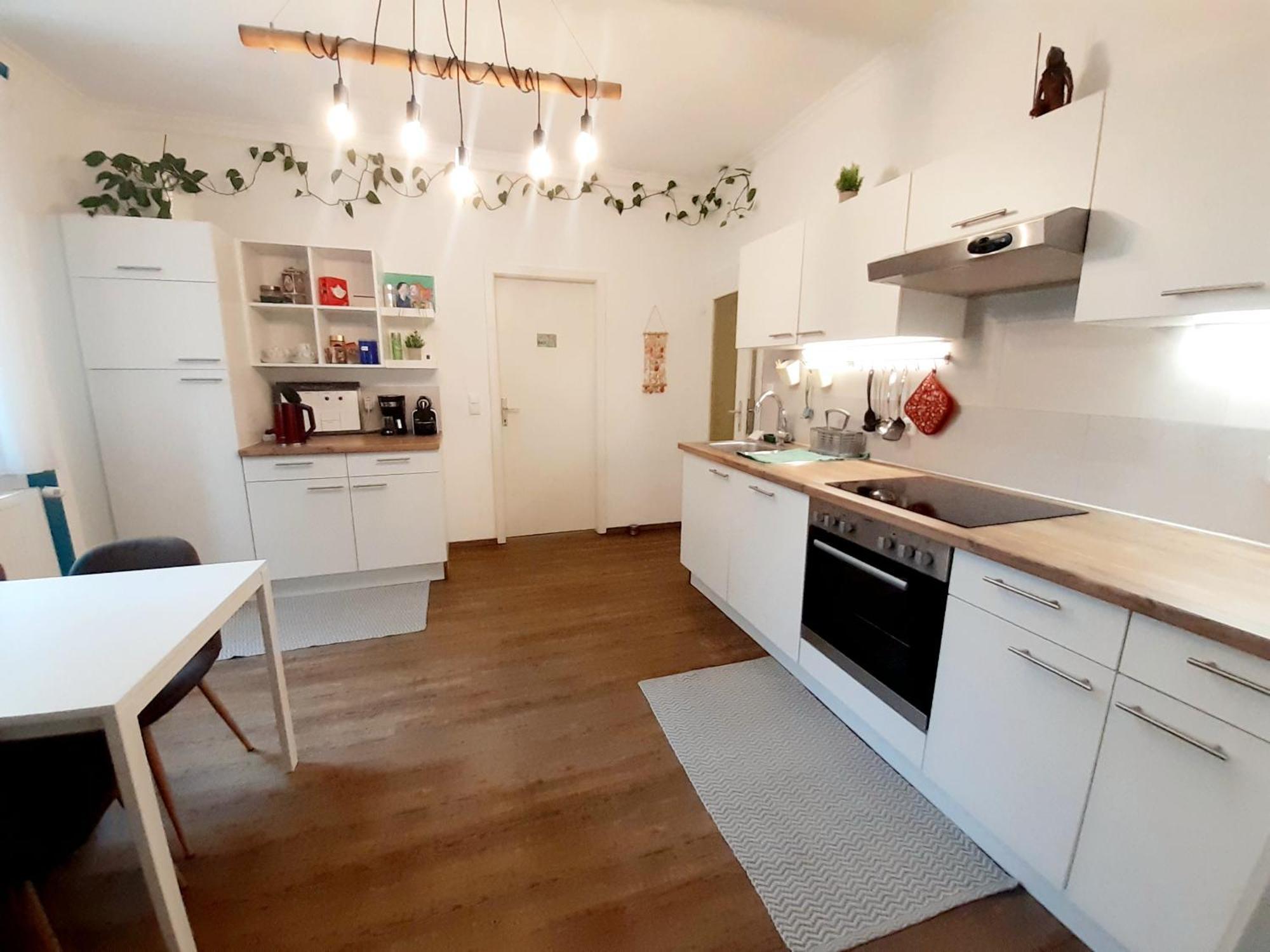 Schoene Altbauwohnung Auf Dem Land Kallham エクステリア 写真